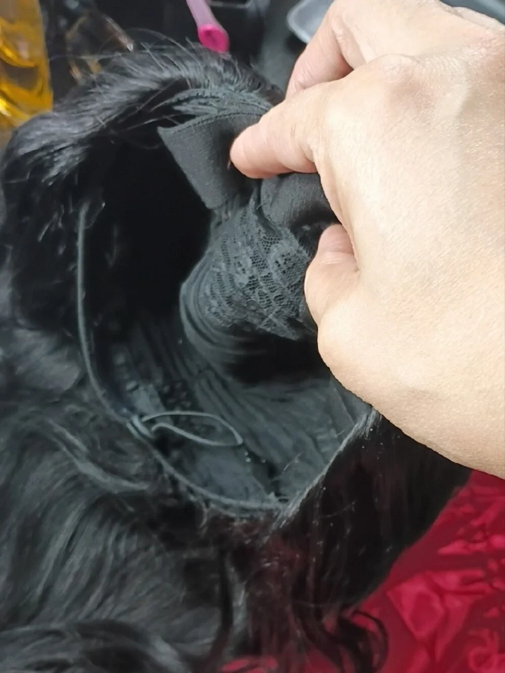 N/A half wig